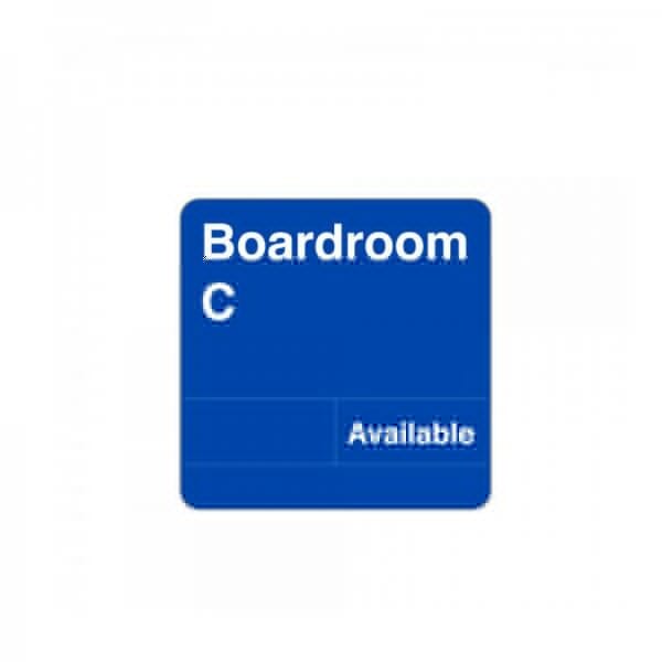 Deluxe Slider Boardroom Sign 8&quot; x 8&quot;