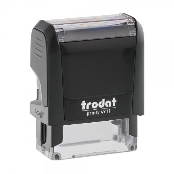 Ideal 50 TRODAT 4911 Custom Business  Return Address Self inking Rubber Stamp 