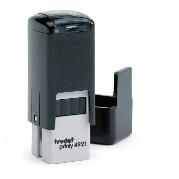 Trodat S-Printy 4921 - Stock Stamp - Thanks. Please come again - size 1/2&quot; x 1/2&quot;