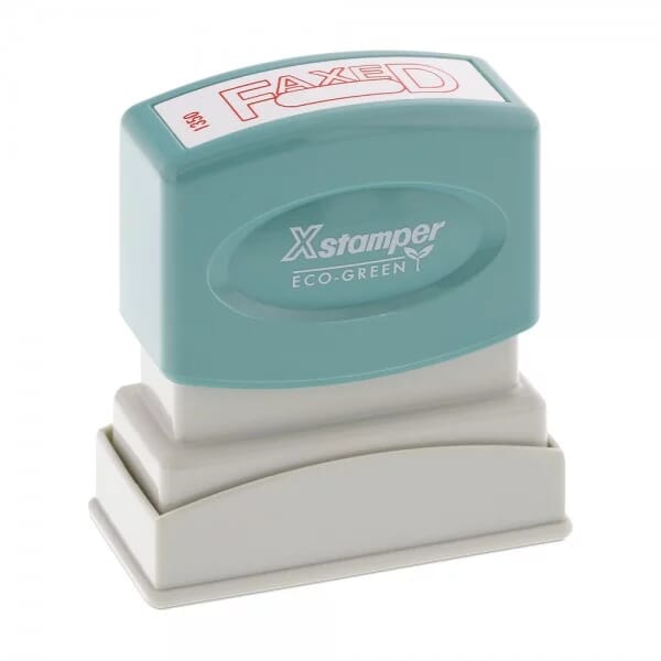 Xstamper Pre-Inked Stock Stamp - FAXED (1350)