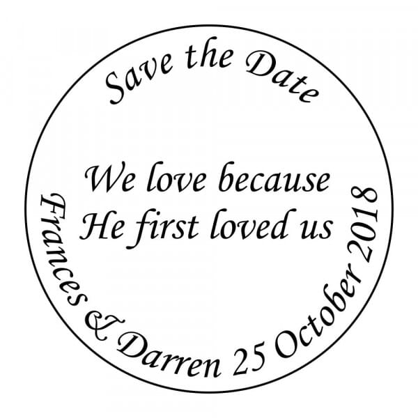Save-the-Date Stamp