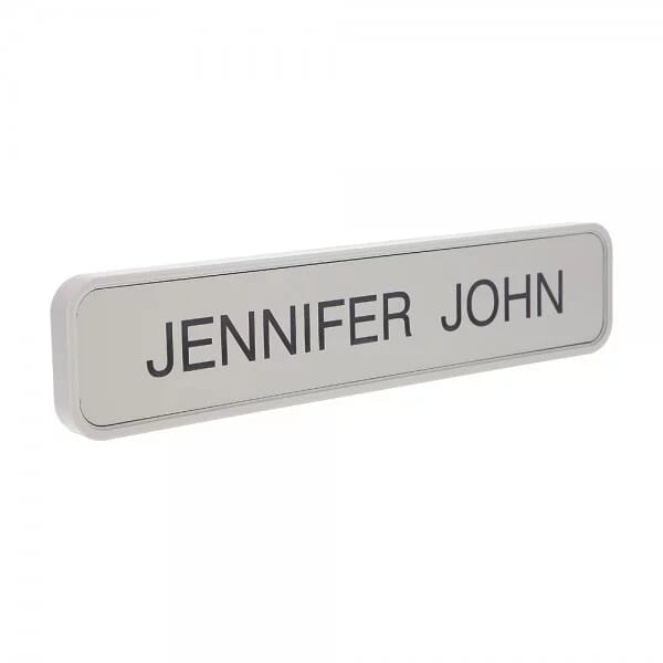 Custom Engraved Sign/Wall Holder Complete- Designer 2&quot; x 10&quot;